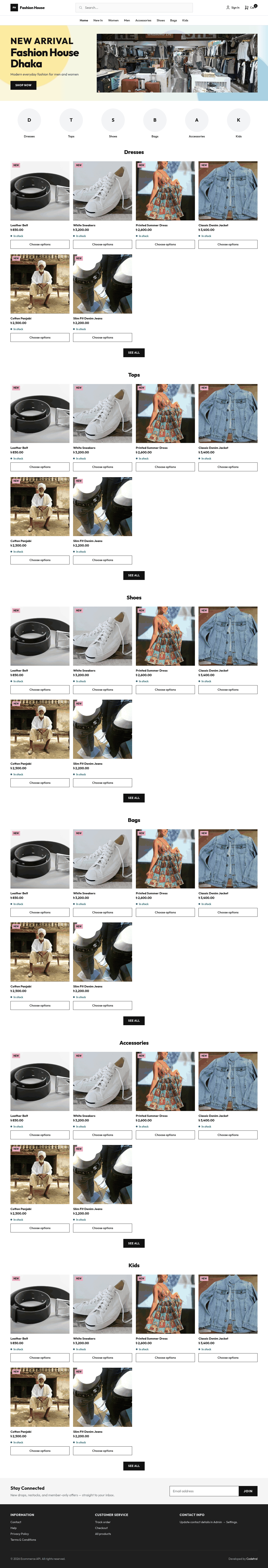 Fashion House theme preview